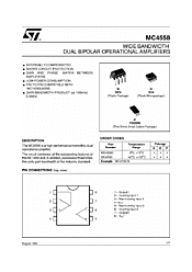 DataSheet MC4558 pdf