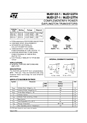 DataSheet MJD127T4 pdf