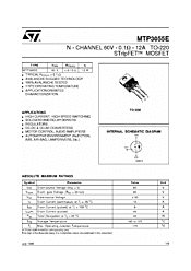 DataSheet MTP3055E pdf