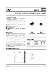 DataSheet NE555 pdf