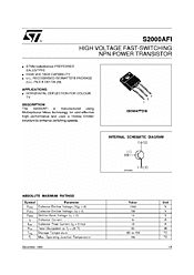 DataSheet S2000AFI pdf