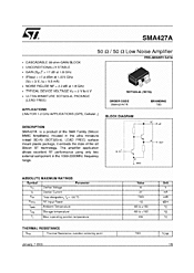 DataSheet SMA427A pdf