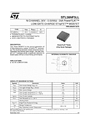 DataSheet STL28NF3LL pdf