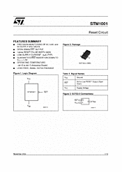 DataSheet STM1001 pdf