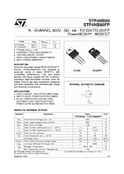 DataSheet STP4NB80 pdf