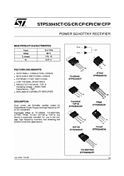 DataSheet STPS3045C pdf