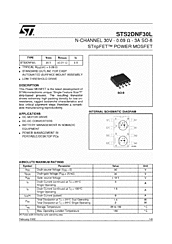 DataSheet STS2DNF30L pdf