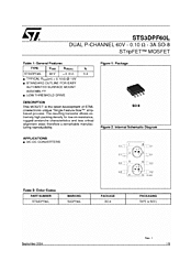 DataSheet STS3DPF60L pdf