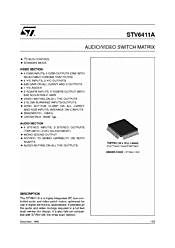 DataSheet STV6411A pdf