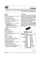 DataSheet STV6886 pdf