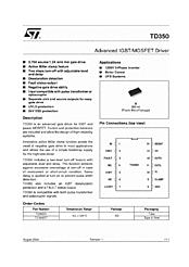DataSheet TD350 pdf