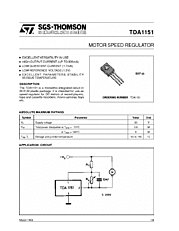DataSheet TDA1151 pdf