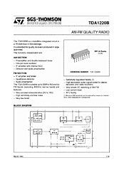 DataSheet TDA1220B pdf