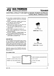 DataSheet TDA4605 pdf
