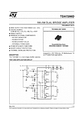 DataSheet TDA7266D pdf