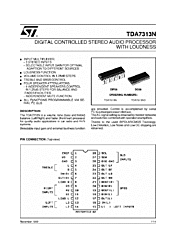 DataSheet TDA7313N pdf