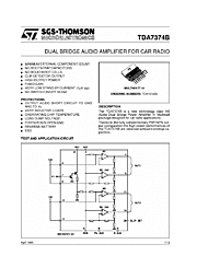 DataSheet TDA7374B pdf
