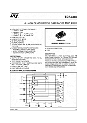 DataSheet TDA7386 pdf