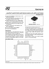 DataSheet TDA7421N pdf