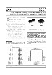 DataSheet TDA7430 pdf