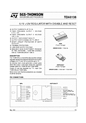 DataSheet TDA8138 pdf
