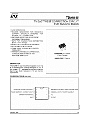 DataSheet TDA8145 pdf