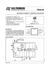 DataSheet TDA8160 pdf