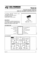 DataSheet TDA8198 pdf