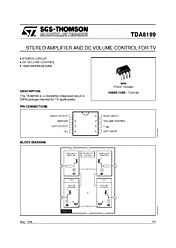DataSheet TDA8199 pdf