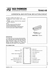 DataSheet TDA8214B pdf