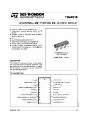 DataSheet TDA8218 pdf