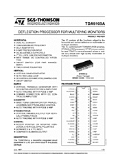 DataSheet TDA9105A pdf