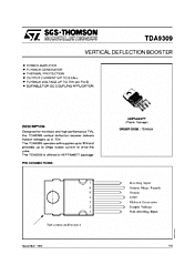 DataSheet TDA9309 pdf