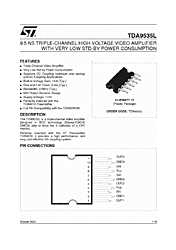 DataSheet TDA9535L pdf