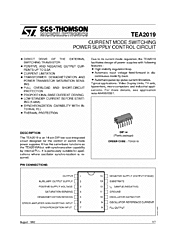 DataSheet TEA2019 pdf