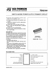 DataSheet TEA2164 pdf