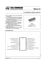 DataSheet TEA5115 pdf