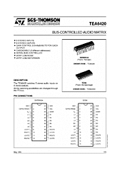 DataSheet TEA6420 pdf