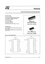 DataSheet TEA6422 pdf