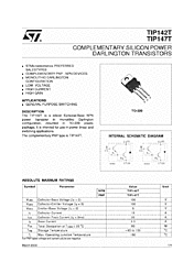 DataSheet TIP142T pdf