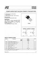 DataSheet TIP34C pdf