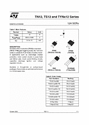 DataSheet TS12 pdf