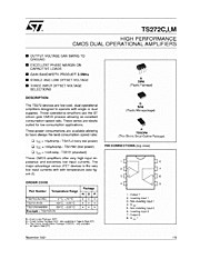 DataSheet TS272I pdf