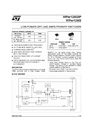 DataSheet VIPer12AS pdf