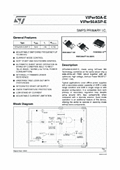 DataSheet VIPER50A-22-E pdf