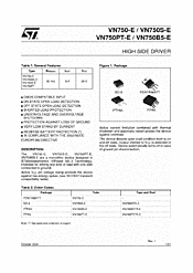 DataSheet VN750PT pdf