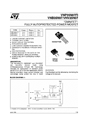 DataSheet VNB35N07 pdf