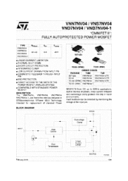 DataSheet VND7NV04 pdf