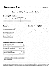 DataSheet HV20720 pdf