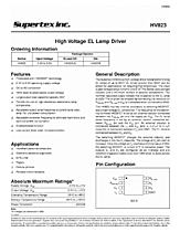 DataSheet HV823 pdf